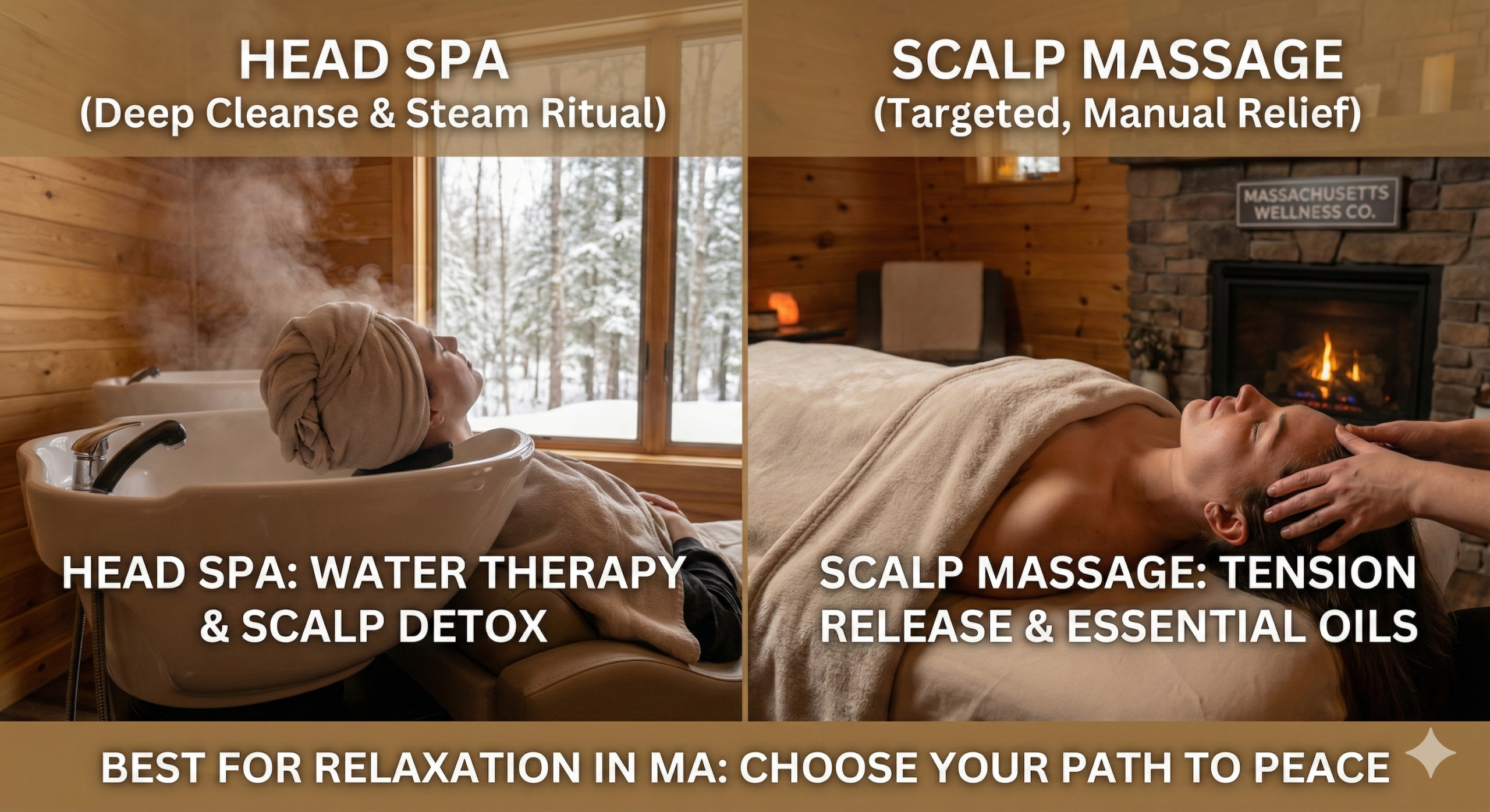 Head Spa vs Scalp Massage: Best for Relaxation in MA