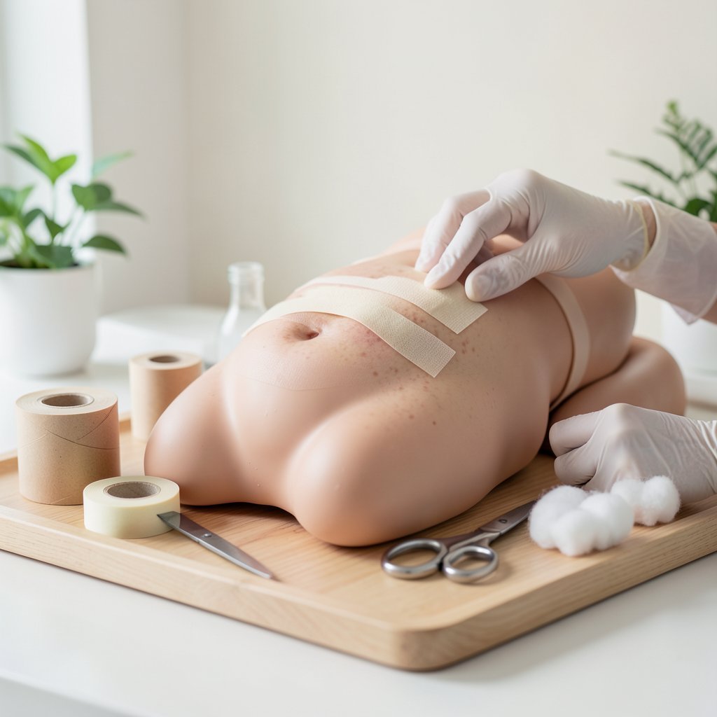 Tutorial: Proactive Kinesio Taping Techniques for Scar-Resistant Abdominal Recovery