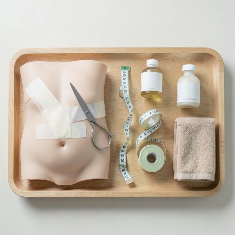 Comparative: Early Lymph Drainage With Kinesio Taping vs. Drainage Alone for Abdominal Rehab